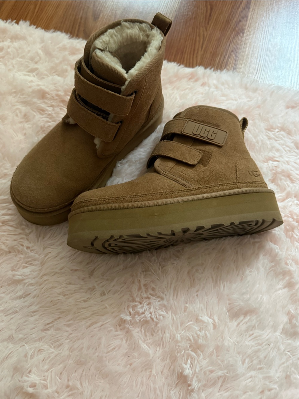 UGG Chestnut Suede Winter Boots